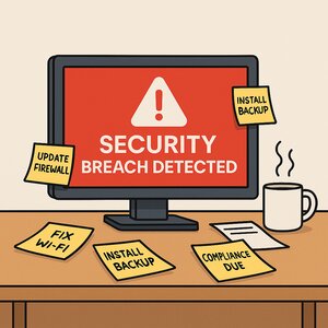 IT and cybersecurity mistakes
