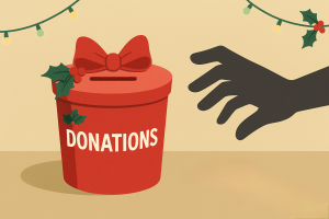 online charity scams